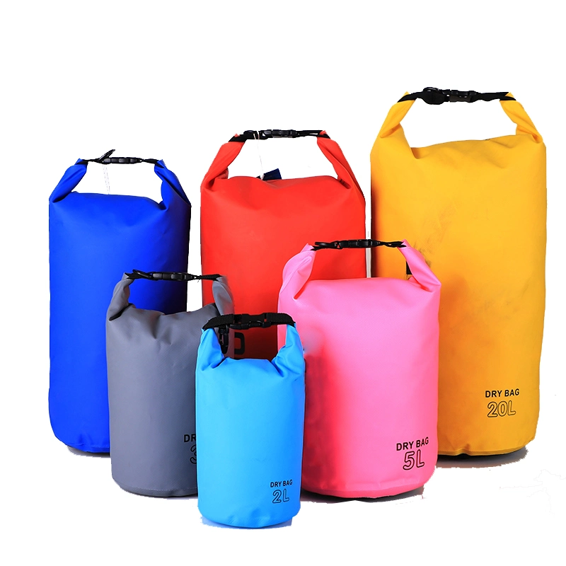 Waterproof Dry Bag 2L 10L 15L 20L 30L Custom PVC Sack Rafting Camping Hiking Backpack Kayak Ocean Pack Sport Beach Gear Dry Bag