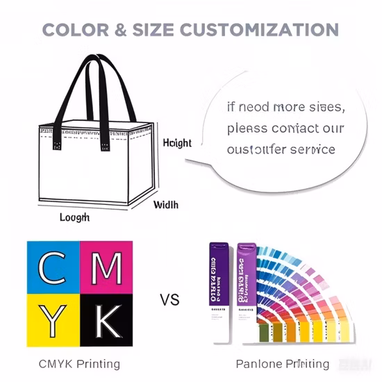 カスタムロゴポータブルピクニック断熱バッグクーラーランチサーマルバッグ